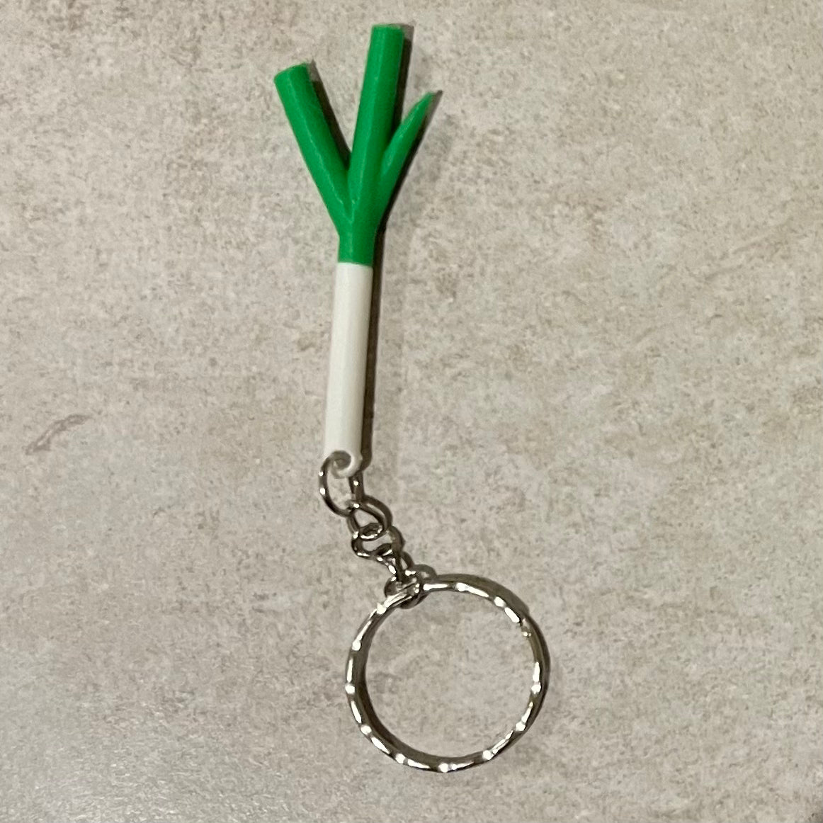 Leek Keychain