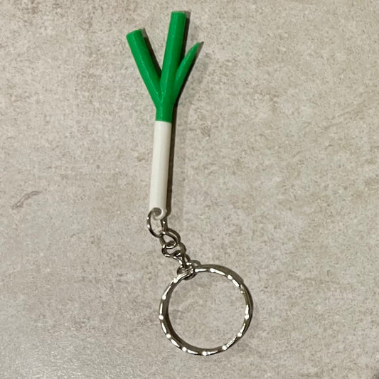 Leek Keychain